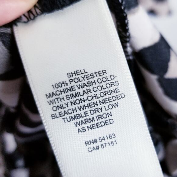 Eliza J. Cheetah Leopard Print Ruffle Cuff/Hem Mini Shift Dress - Size 8 - Picture 13 of 15